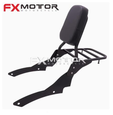 спинка с багажником Yamaha Drag Star 400 650 Custom чёрная