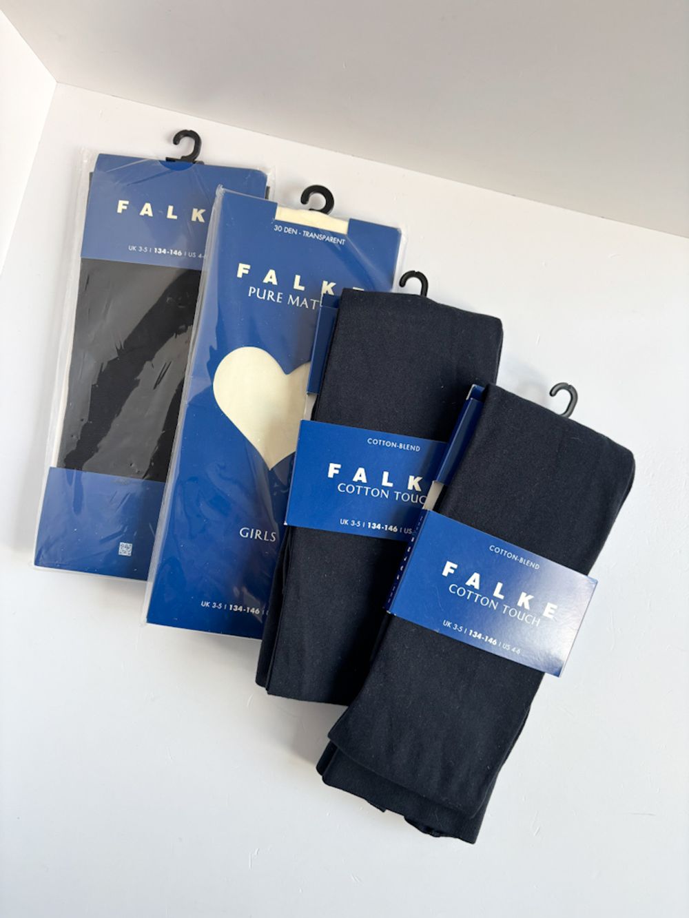 Новый набор колготок Falke, 134-146