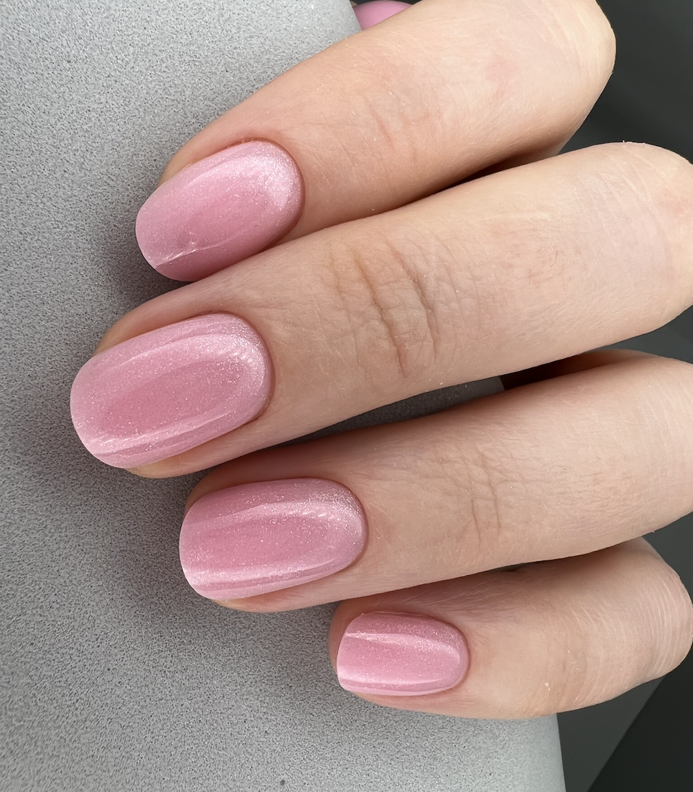 Камуфлирующая крепкая каучуковая база HARD Nail ARCHITECT 10 PINK CLOUD Shine Base 15 ml