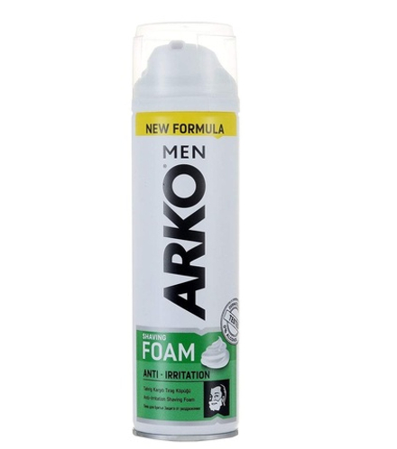 Arko Men Пена для бритья Anti-Irritation, защита от раздражения, 200 мл