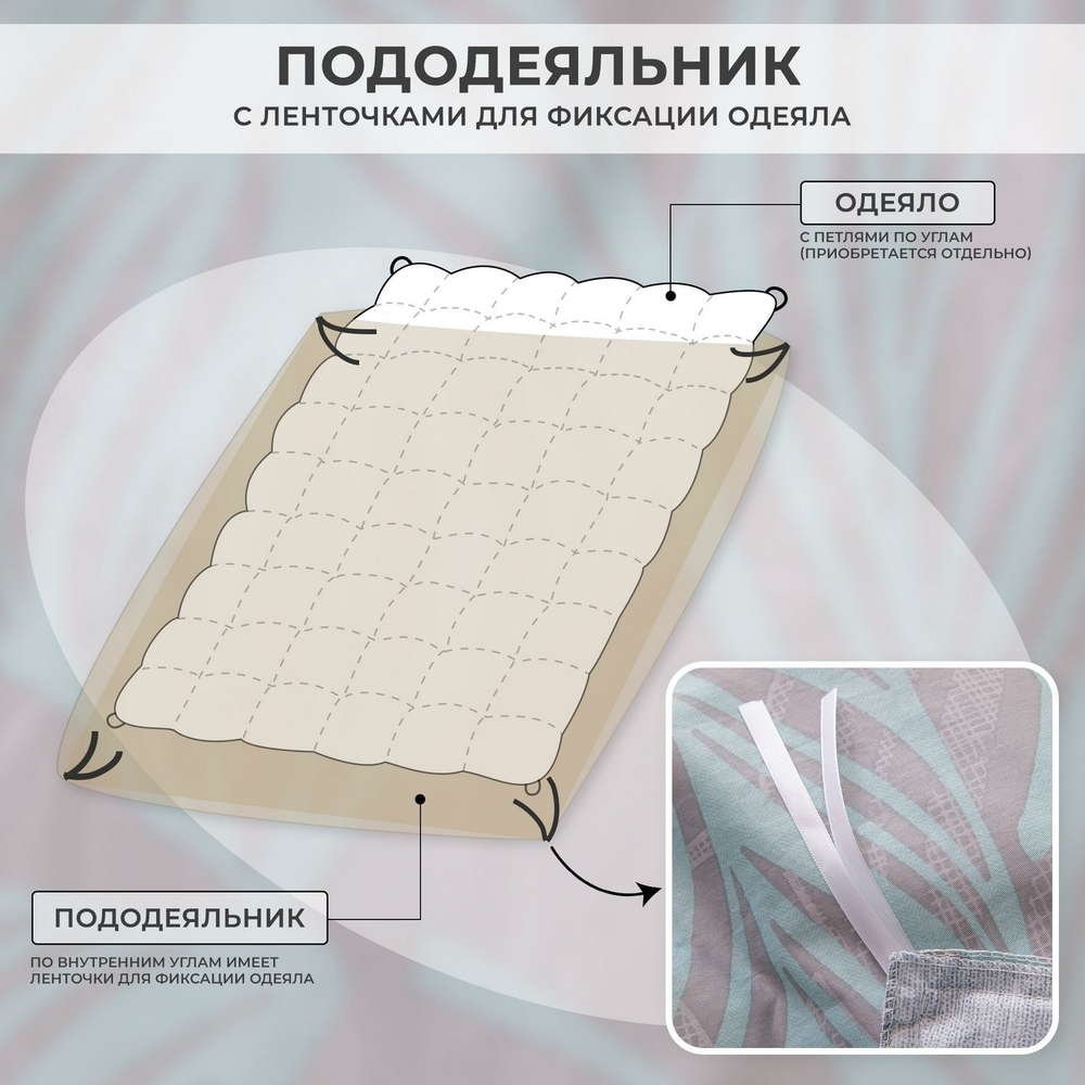 Комплект постельного белья 100% хлопок