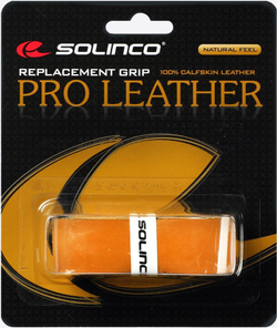 Теннисные намотки базовые Solinco Leather Grip 1P - Коричневый