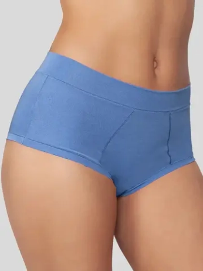 Трусы шорты высокие бамбук