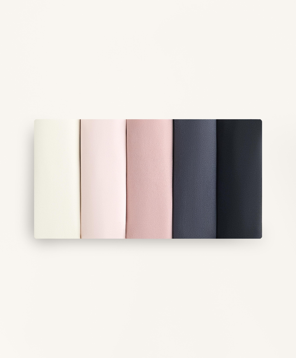 OYSHO Набор из пяти трусиков-бразильских из полиамидной смеси, телесно-розовый