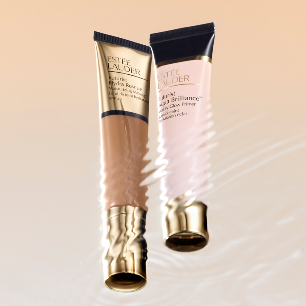 Estee Lauder Futurist Hydra Rescue - Тональная основа с увлажняющим эффектом SPF 45 оттенок 3C2 Pebble, 35 ml