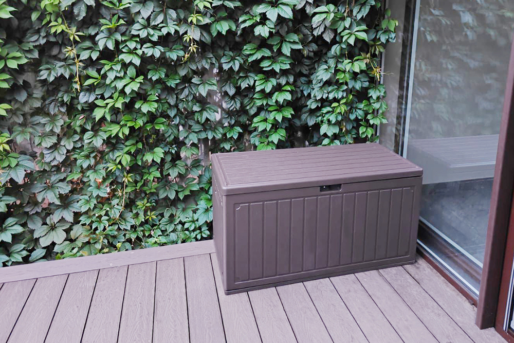 Сундук Gardeck PALRAM M 302 л, тёмно-коричневый (2024)