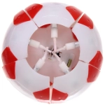 Свеча для торта раскрывающийся цветок «Мяч» (5 свечей), Красный