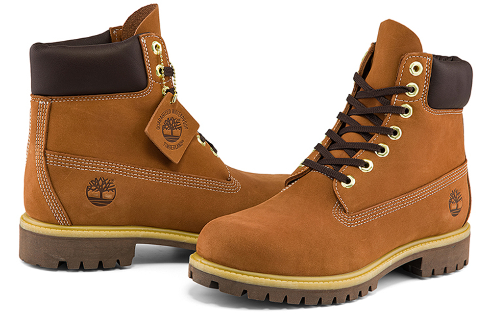 Timberland 6 Inch Premium Waterproof Boot "Rust Suede"