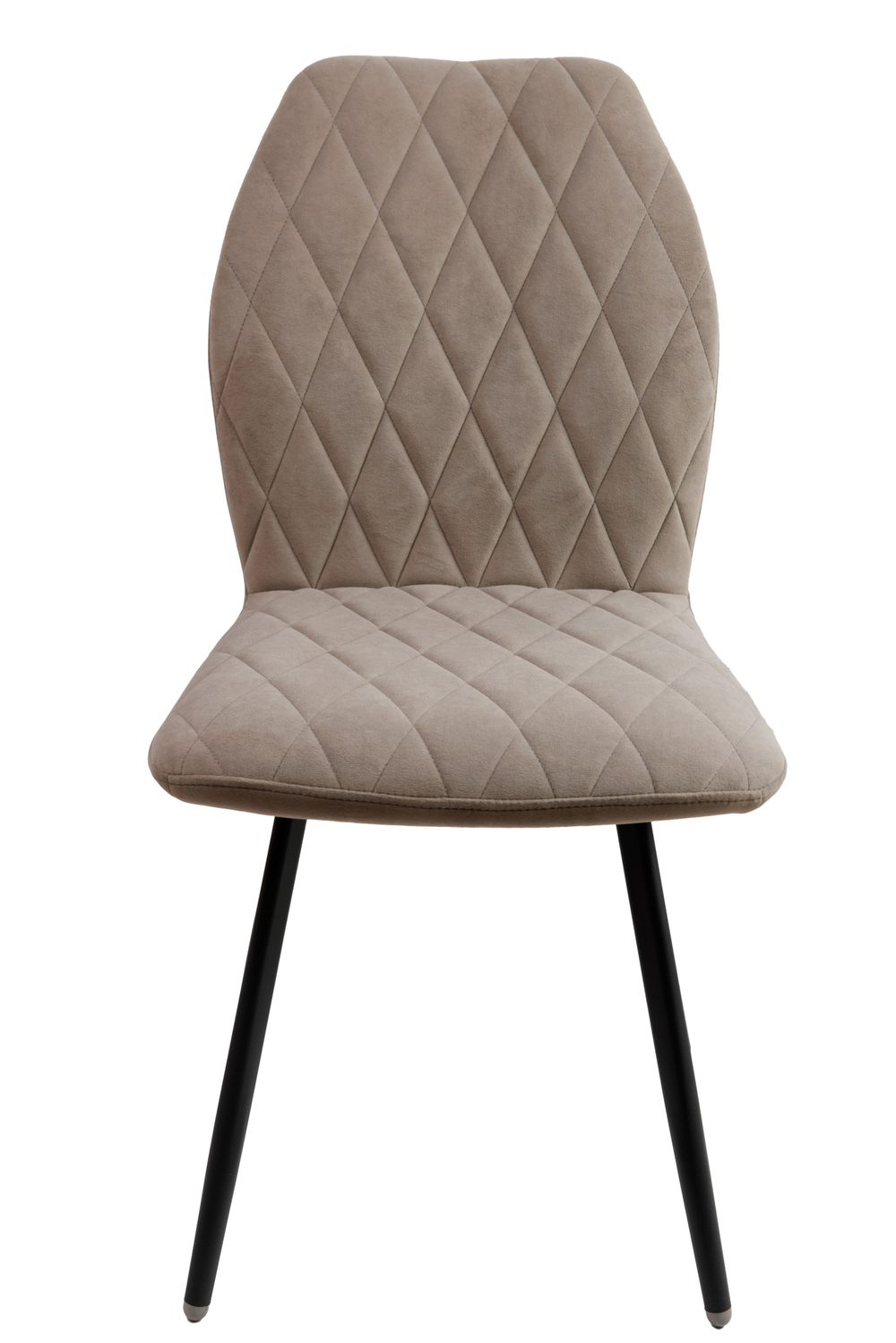 Стул Лацио лофт (эмаль титан муар, серый велюр)