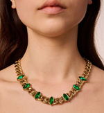 Колье Dyrberg Kern PUNICA SG EMERALD GREEN 470057