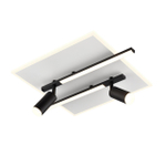 8256/40CL LN Светильник потолочный LED 40W 3000-6500К 220V LEDIO