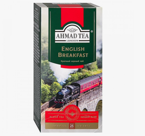 ЧАЙ AHMAD ЧЕРНЫЙ ENGLISH BREAKFAST 25*2ГР