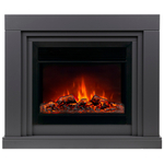 Каминокомплект Real Flame Stanley 26 GR с очагом Moonblaze Deluxe Black