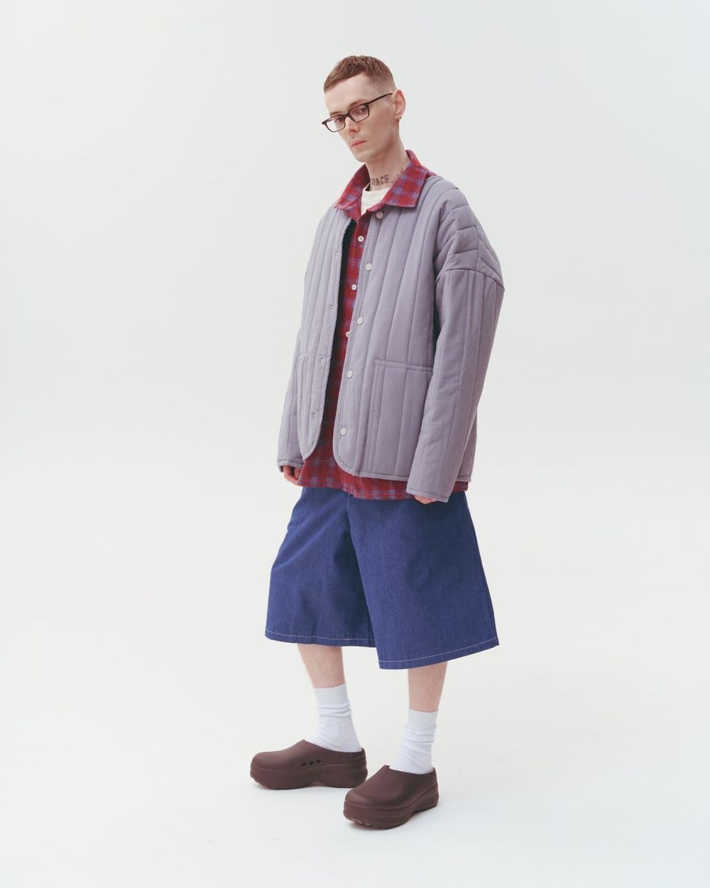 Куртка One Two ватник Tradewinds серая