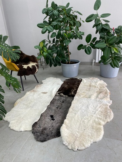 Ковер шкура натуральная овчина Меховой