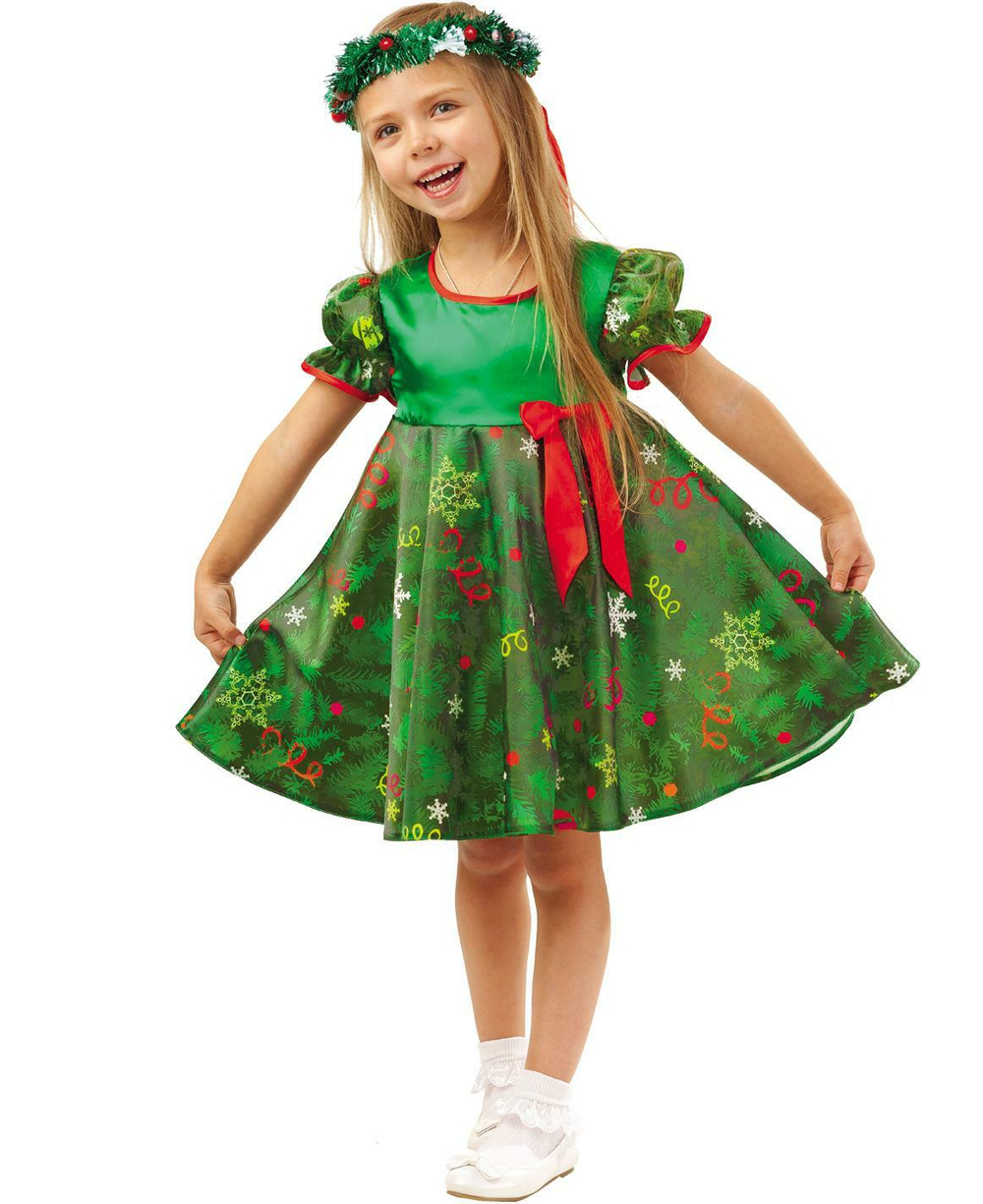 Карнавальный костюм "Ёлочка"