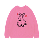 Свитшот  двусторонний "Скотч - любовь"