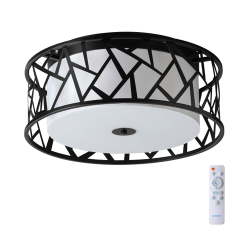 Потолочный светодиодный светильник Sonex 7700/40L AVRA LED SN 596 40Вт 3000-6000K D500 IP20 пульт ДУ FABIANA