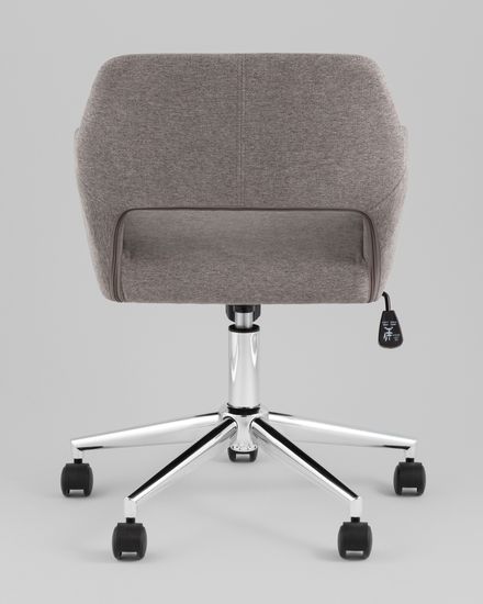 Стул офисный ROSS рогожка темно-серый