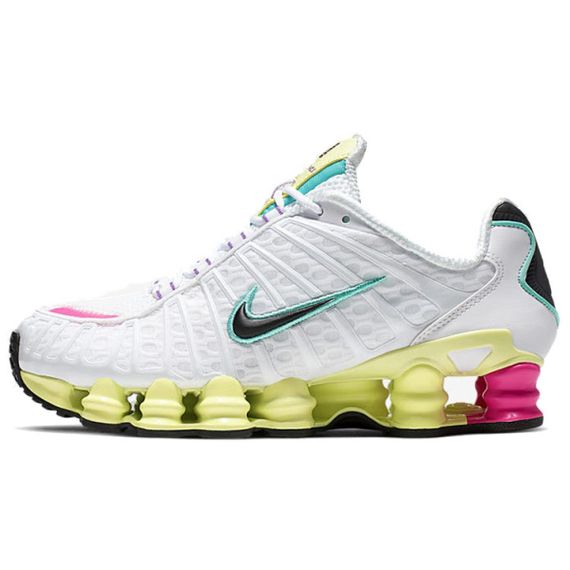 Nike Shox TL White/Lime Green