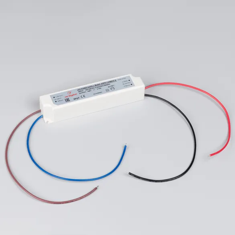 Блок питания ARPV-LV48035-A (48V, 0.8A, 36W) (Arlight, IP67 Пластик, 3 года) 019503(1)