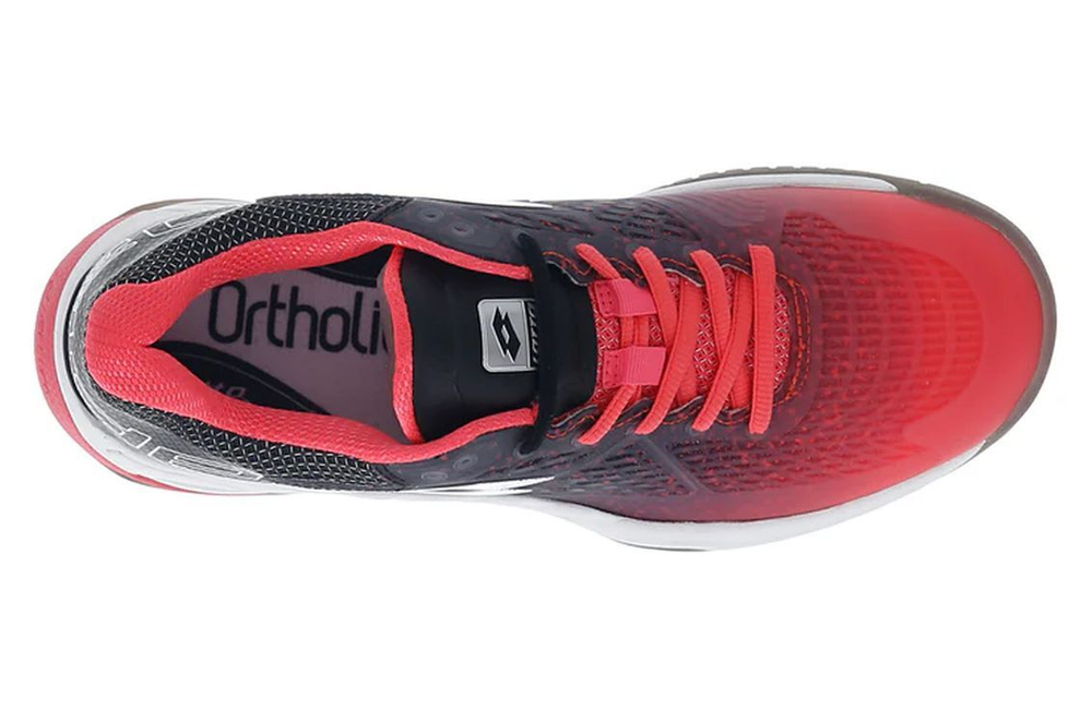 Мужские кросовки для Padel Lotto Superrapida 100 - shiny fuchsia/all white/all black