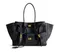 Сумка BALENCIAGA Bel Air Carry All Bag черный/золото