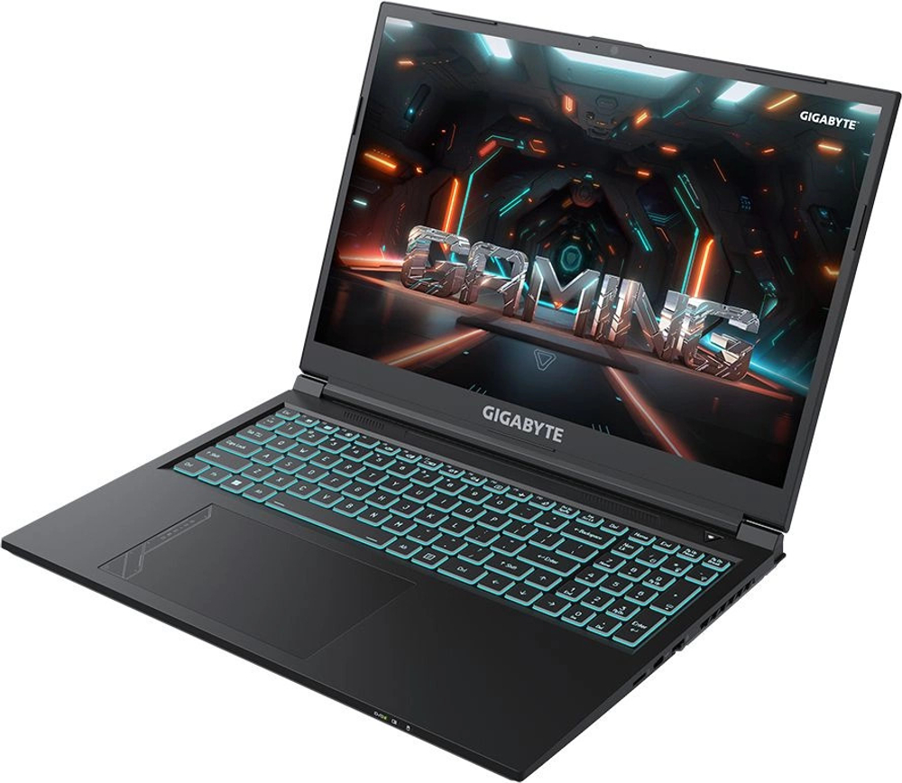 Ноутбук  GIGABYTE G6 16 ", Core i7, 16 Гб RAM, 1 Тб SSD, GeForce RTX 4060, Черный