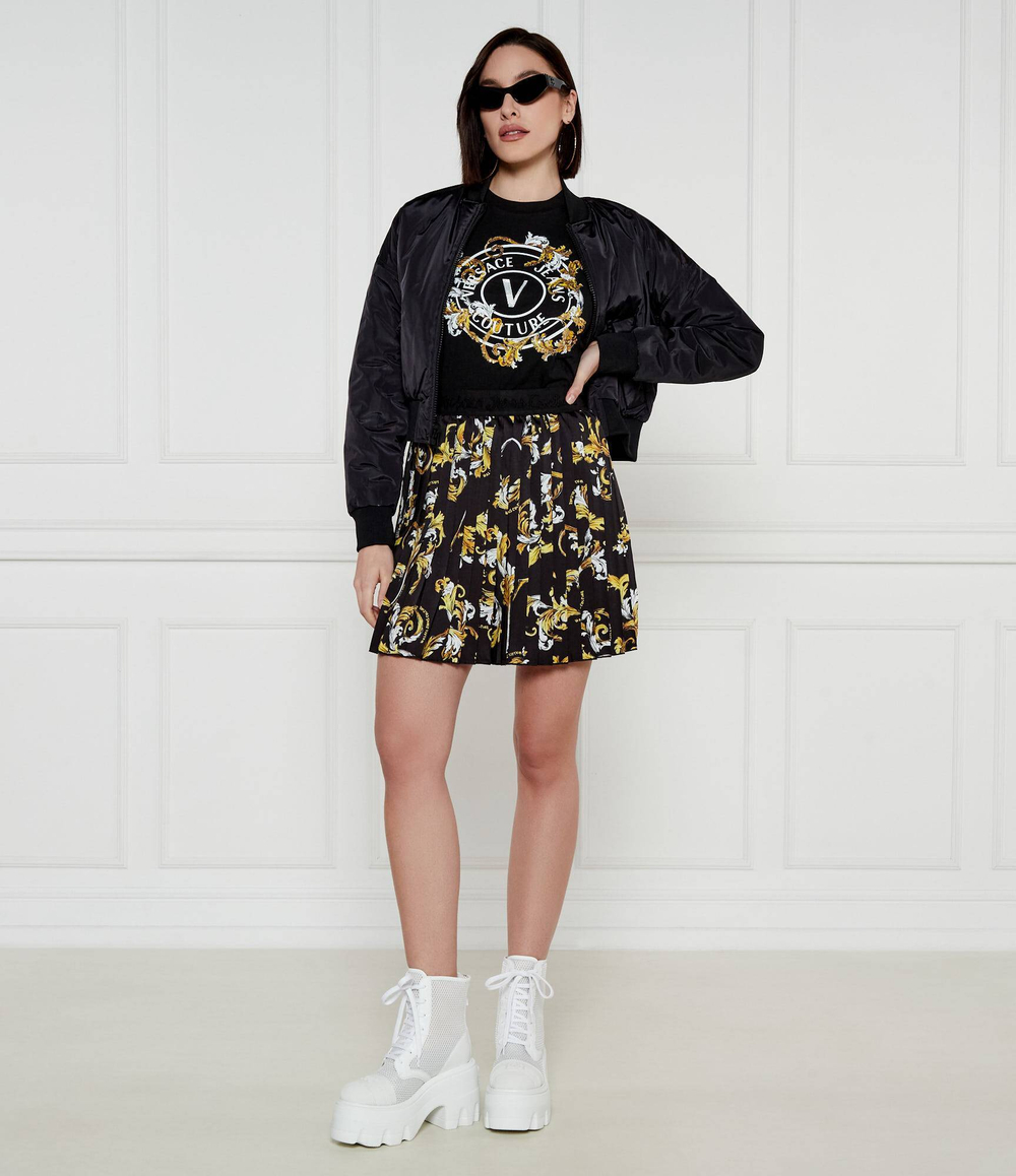 Футболка Versace Jeans Couture - черный(78HAHC01CJ02C)