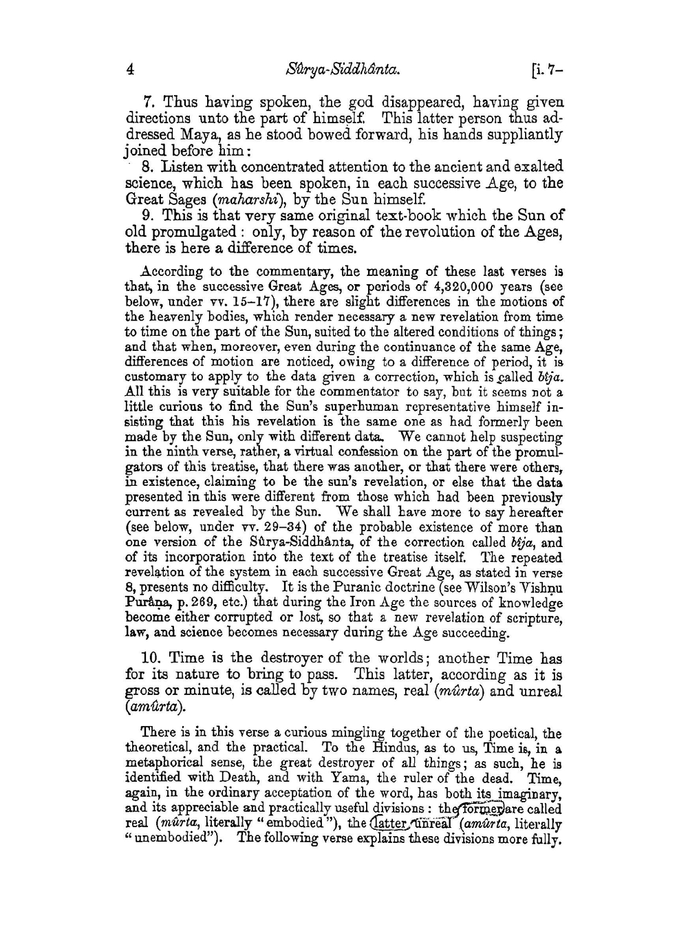 Translation of the Sūrya-Siddhānta: A text-book of Hindu astronomy | Sūryasiddhānta.