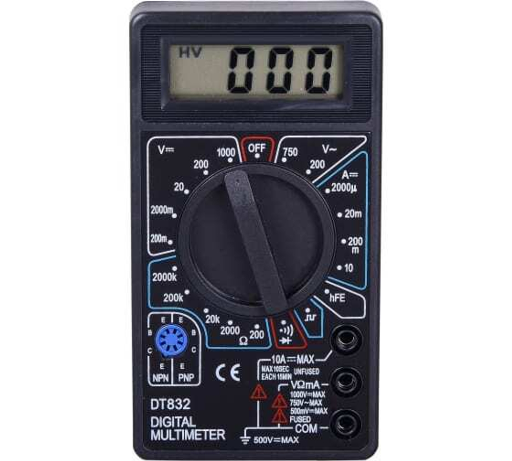 МУЛЬТИМЕТР ТЕК  DT 832 61/10/512