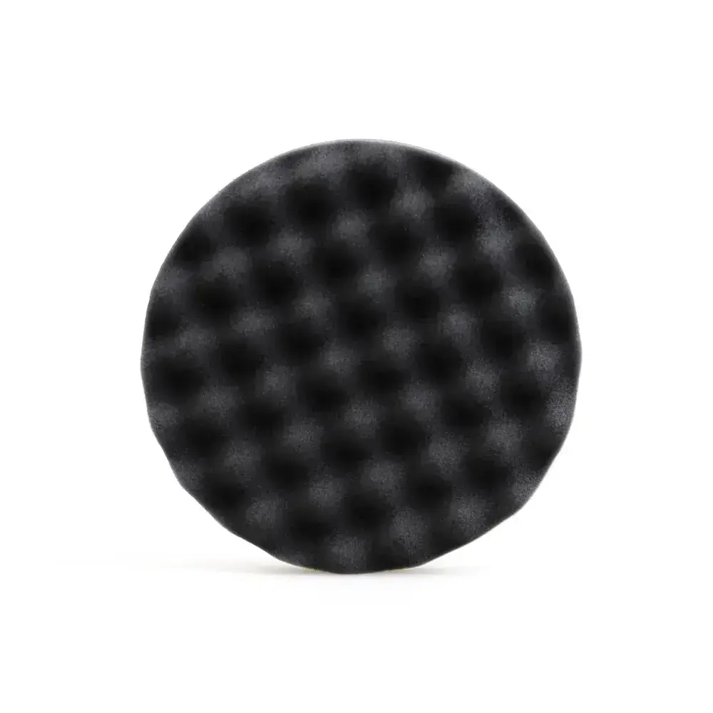 Полировальный круг поролоновый, диаметр: 150х30мм на липучке, мягкий, рифлёный