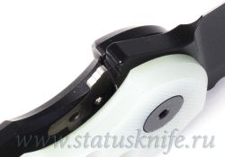 Нож Hoback Kwaiback MK6 Titanium Jade G10 M390 DLC Blackфотография - 7