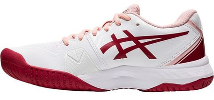 Женские Кроссовки теннисные Asics Gel-Challenger 13 Clay - white/cranberry