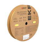 Термоусаживаемая трубка ТУТ нг 40/20 жел-зел рулон EKF PROxima (50.00 шт.)