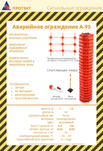 Оградительная сетка А-95, аварийное ограждение