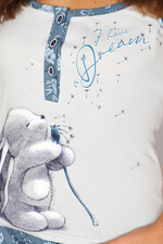 Пижама женская "КРОШКА" майка+шорты КЖ 0207 кулирка