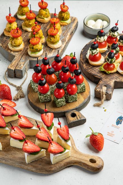 Фуршетный набор канапе «Сырный квартет», 40 шт.