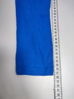 Лонг Ecco синий с принтом 46 размер