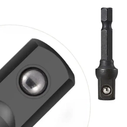 Переходники для шуруповерта под торцевые головки 1/4", 3/8", 1/2"