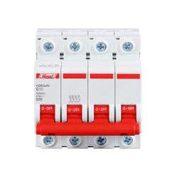 Автоматический выключатель Himel HDB3w 4Р 50А С 4,5кА