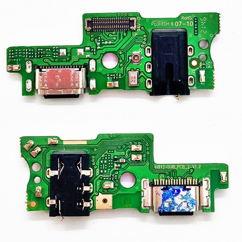 Шлейф для Tecno Camon 18P на системный разъем/разъем гарнитуры/микрофон