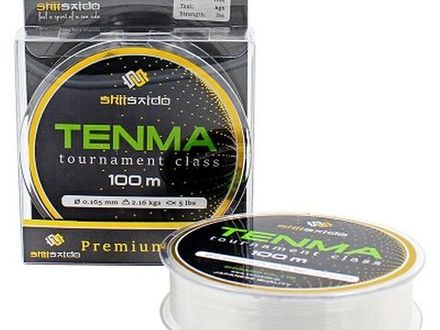 Леска "Shii Saido" Tenma, L-100 м, d-0,496 мм, test-16,85 кг, прозрачная