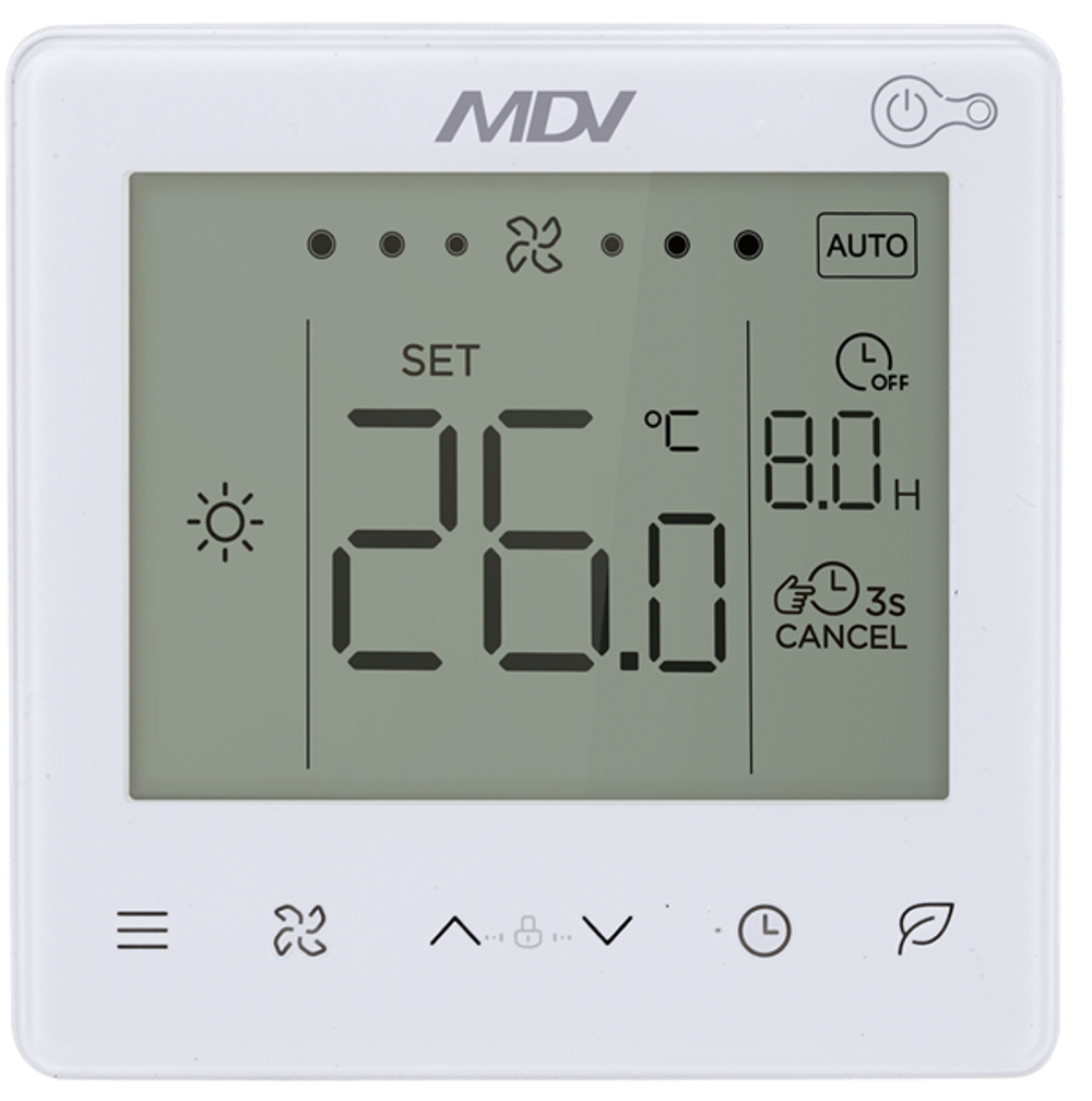 Напольно-потолочный фанкойл MDV MDKH1-V700-R4