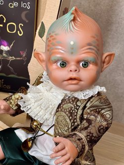 Кукла LAMAGIK виниловая 39см Elf Bebe Imagin (40080)