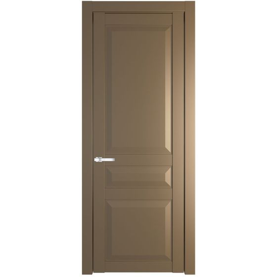 Межкомнатная дверь эмаль Profil Doors 1.5.1PD перламутр золото глухая