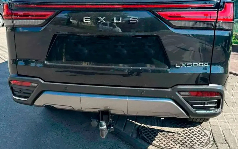 Штатный фаркоп на Lexus LX600, (2022-) 3500кг нагрузка, PW96060007