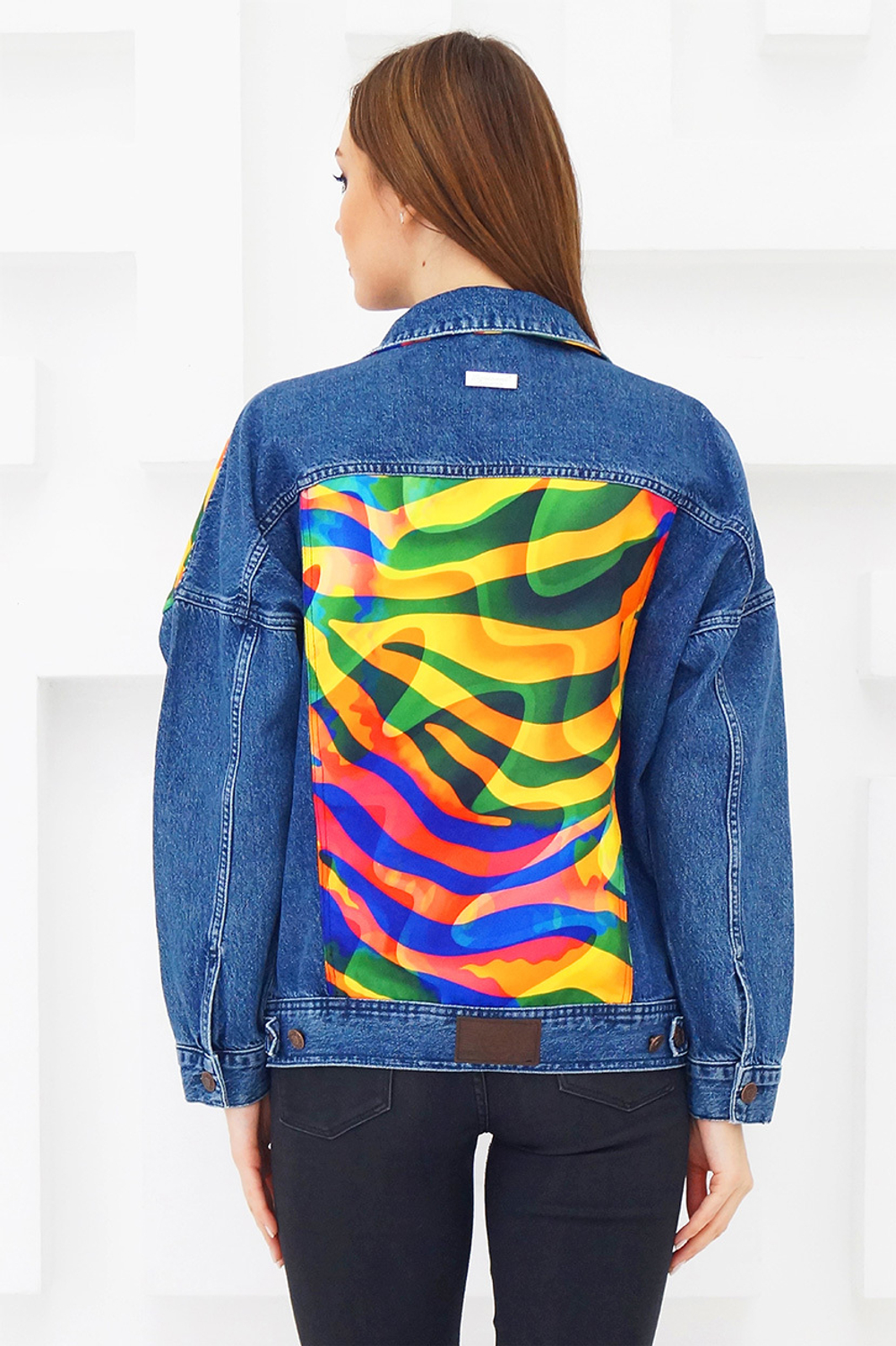 LIGVIANNI Джинсовая куртка Denim Jacket Zebra
