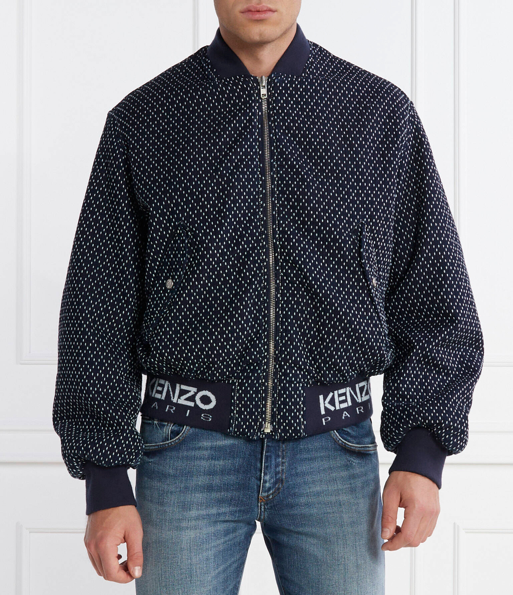 Куртка бомбер Kenzo - темно-синий(FD65DB1016I1)