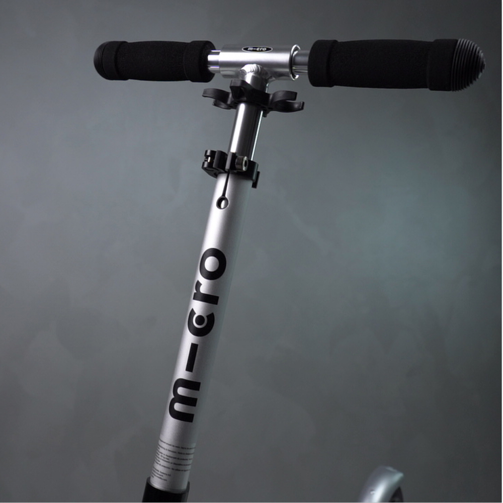 Самокат Micro Classic серебристый матовый